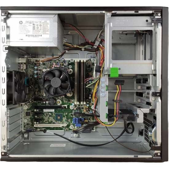 Pc Hp Elitedesk 800 G2 Tower Core i3-6100 Ram 8GB HDD 500GB SSD 128GB 280W
